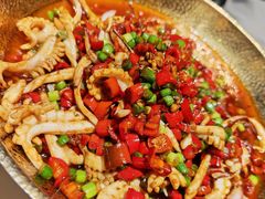 干锅鲜鱿-小隐院子·庭院餐厅(大学城后湖店)