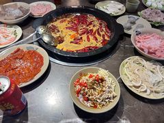-渝大狮毛肚老火锅(遂宁万达店)