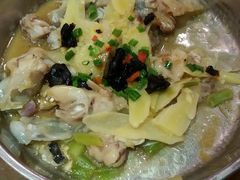 榄角子姜蒸大鱼头-启香鸡私房菜(湖景店)
