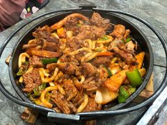 炕锅羊肉-夏都地标马一刀烤肉美食城
