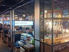 面包甜点陈列柜-河坝烧烤串城(银亭路店)