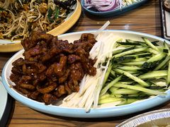 京酱肉丝-合合春饼·酱骨·东北菜(潘家园店)