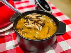 蘑菇汤莜面鱼鱼-西贝(无锡万象城店)