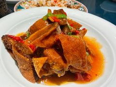 回民浇汁夹沙-新疆巴州金丝特餐厅(大钟寺店)