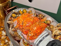 -东来菜馆•手抓海鲜家常菜•海鲜锅贴(鸽子窝店)