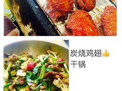 炭烧鸡翅，干锅笋-北国饭店·海鲜.北方菜(榕城店)
