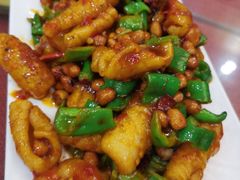 宫保虾仁鱿鱼-桃子餐厅·天津菜(红星路直营店)