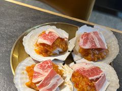 扇贝X肥牛-三宝泥炉·活烤鳗鱼(长寿路店)