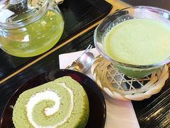 抹茶卡布抹茶卷-伊藤久右卫门(宇治本店)