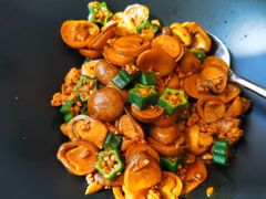 肉碎炒口蘑-小南洋海景餐厅(深圳湾店)