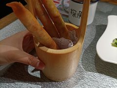 探鱼春卷-探鱼·鲜青椒爽麻烤鱼(北京路天河城店)