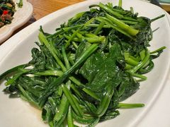 清炒藏红花苗-缘生态云南菜·野生菌庭院餐厅(华侨城店)