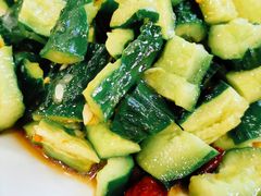 凉拌黄瓜-北京龙庆四季香农家饭庄·灶台鱼·碳烤虹鳟鱼(龙庆峡店)