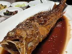 金蒜糖醋大黄鱼-四季民福烤鸭店(外滩外白渡桥店)