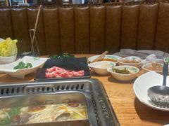 自助取餐区-草原塞蛮羊火锅城(港湾店)