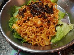 干拌火鸡面-兰正韩·韩国料理(春熙路店)