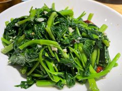 清炒空心菜-胡马八破·川菜小馆(高新万达店)