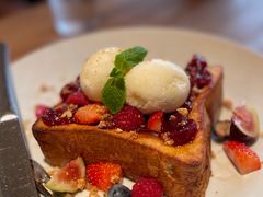 法式吐司酸奶冰霜-翠贝卡&Mama Kelly Brunch Coffee(河西店)