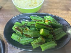 白灼秋葵-绿柠食堂(北外滩店)