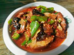 正宗老牌过油肉-歹歹的加个面过油肉拌面