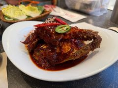 -草家酱蟹炭火烤肉店(珲春南路一店)