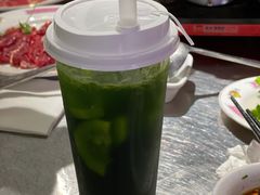 手打柠檬茶（绿）-燃计沙茶皇·香港沙茶火锅(人广旗舰店)