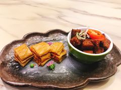 禅寺素鹅拼烧麸-柒园·三十年创意杭帮菜(龙湖滨江天街店)