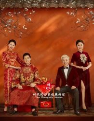 -时光纪亲子全家福照相馆(静安店母女写真父母纪念照)