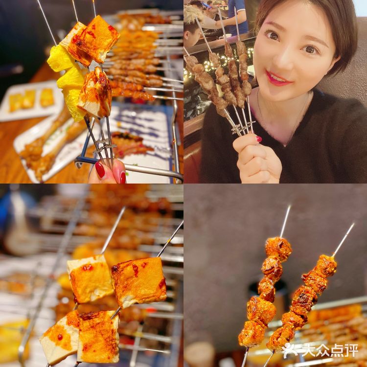魔都蒙古烧串探店记1⃣️｜用餐不忘提供保养服务～厉害了