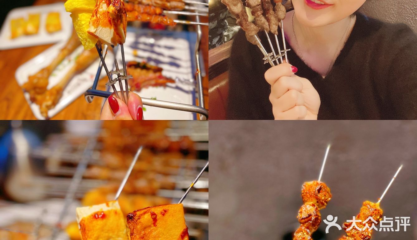 魔都蒙古烧串探店记1⃣️｜用餐不忘提供保养服务～厉害了