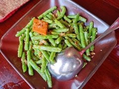 虾酱炒四季豆-花马天堂云南餐厅 Lost Heaven(外滩店)
