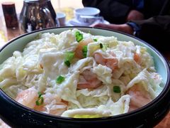 滑蛋虾仁-渔码头食府·20年蓬莱老字号(登州路店)