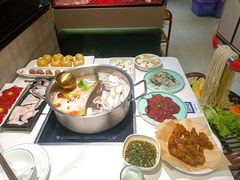 骨汤虫草花锅底-许府牛火锅(信义坊总店)