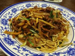 生爆牛肉丝拌面-阿扁杭州面(苗圃店)