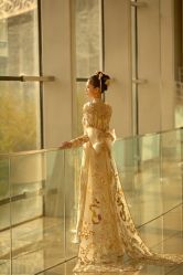 -懿沉香中式嫁衣礼服秀禾服龙凤褂马来褂旗袍总店