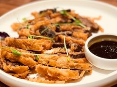 香酥牛肉-将相和·海鲜蒸饺大连菜