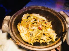 煲仔豆豉娃娃菜-绿茶餐厅(乐峰广场店)