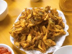 干炸鲜蘑-屋里家延边朝鲜族冷面(南园店)