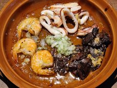 菌菇烤海鲜拼盘-萨莉亚意式餐厅(杭州滨江天街店)