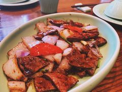 京葱爆猪肝-虎哥私房菜(馒头山店)