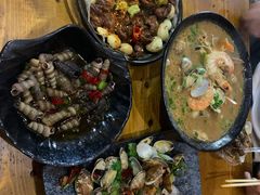 -老东镇啤酒屋海鲜加工·蒸汽海鲜·海鲜烧烤(台东店)