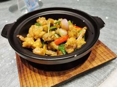 椒麻牛蛙煲-望乡楼上海菜(日月光店)