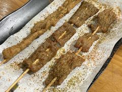 手工牛肉串-老酱油炸社
