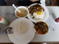 免治牛肉饭（跟煎蛋，跟例汤）-新南新咖啡美食(南新花园店)