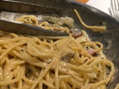 培根蘑菇奶油意大利面-新贝乐意大利餐厅(苏州中心店)