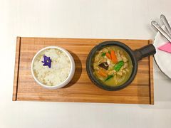 青咖喱鸡肉饭-随心小姐