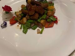 黑椒爆炒雪花牛肉粒-皇朝会.经典传统粤菜(外滩店)