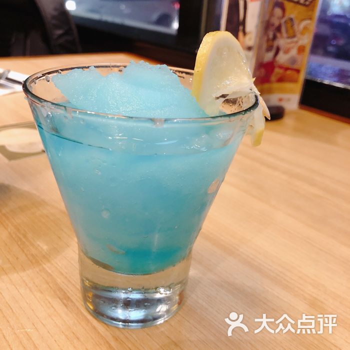 必胜客蓝色玛格丽特图片-北京西餐-大众点评网