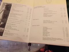 菜单-Cafe Sacher(WIEN)