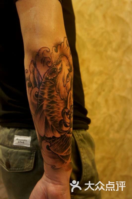 荆棘鸟刺青图片-北京纹身-大众点评网